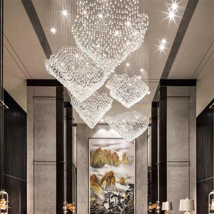 酒店工程灯制作水晶吊灯豪华KTV会所售楼部大厅沙盘大型饭店吧台