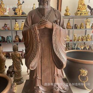 铸铜孔子雕塑校园雕塑孔子讲学铜像孔子铜摆件孔子铜像厂家