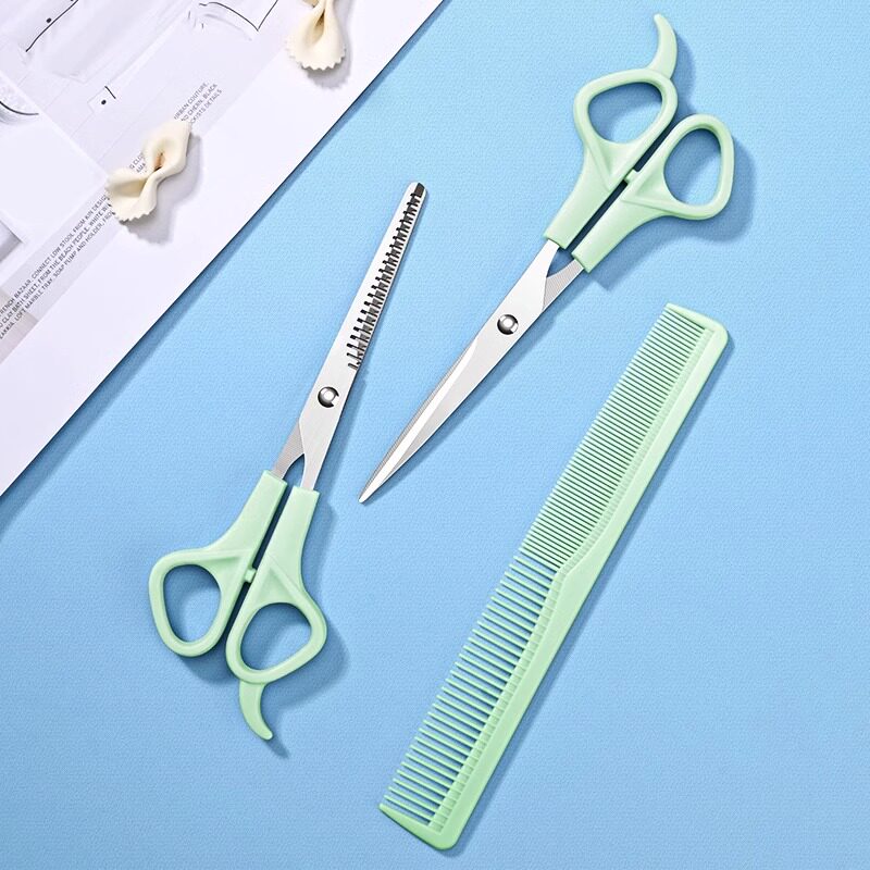머리 자르기 가위 머리숱이 가는 가위 부러진 머리 앞머리 가위 어린이 머리 자르기 유물 가정용 전문 1102