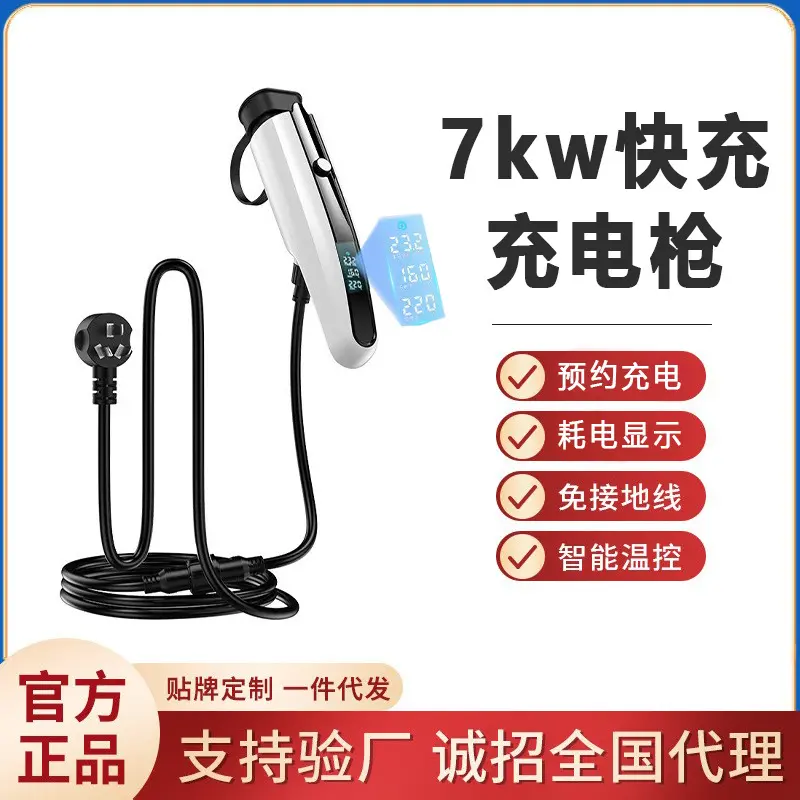 新能源充电枪电动汽车比亚迪