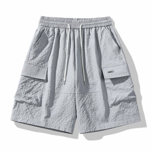 美式运动短裤男2025夏季轻薄潮流宽松休闲中裤子青少年工装五分裤