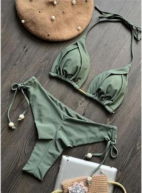 Women's  Swimwear Biquini Bathing Suits Push Up Beach Bikini