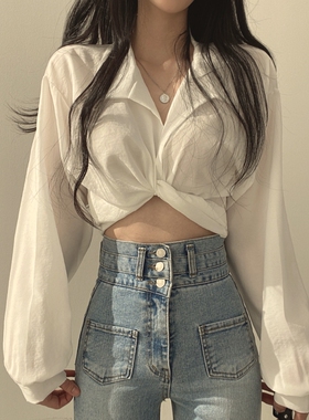 Shirt women Tops top Blouse Shirts plus size for Long Sleeve