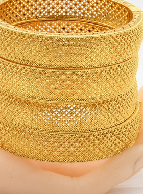 Bridal 24K alloy Bracelet new wedding gold-plated bracelet