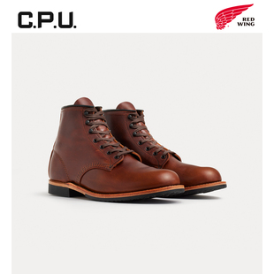 男士 红翼9422 固特异皮鞋 Wing休闲商务牛皮轻奢中帮男鞋 Red