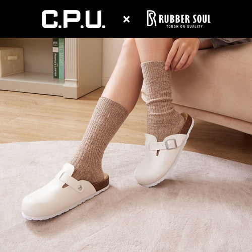 RubberSoul勃肯鞋软木拖鞋单鞋