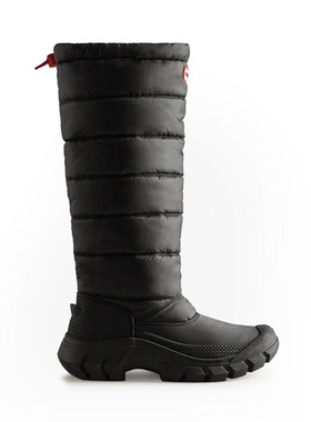 HUNTER女Intrepid无畏防寒长筒靴加厚加绒保暖防滑休闲雪地靴