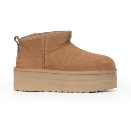 UGG秋冬女款PLATFORM保暖加厚底迷你短筒雪地靴  1135092