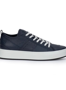 ECCO爱步男款舒适耐磨板鞋时尚厚底系带休闲鞋856814