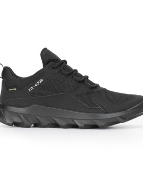 ECCO爱步运动鞋 女撞色防水轻便复古跑鞋 驱动820193