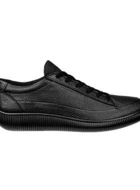 ECCO爱步男Soft Zero真皮休闲板鞋柔酷零点轻盈防水德训鞋537774