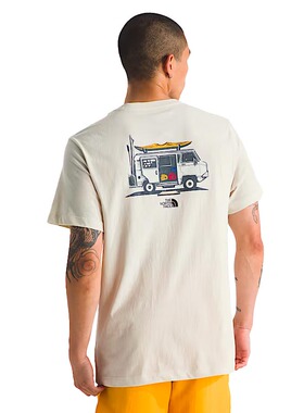 TNF北面男款Evolution Van Life房车旅行印花休闲短袖T恤NF0A8FNB