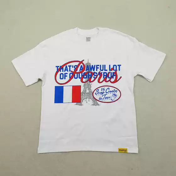 Letter Logo Print Casual Short Sleeve T-Shirt
