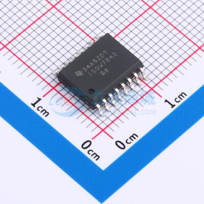 数字隔离器(带电源) ISOW7842DWER SOIC-16 TI/德州 电子元件配单