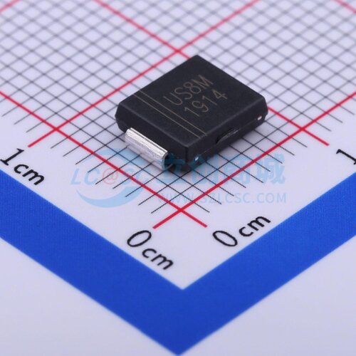 快恢复/高效率二极管 US8MC SMC 晶导微电子 电子元器件原装正品