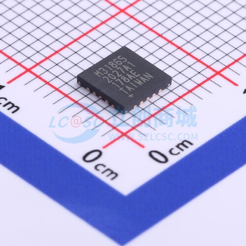 模数转换芯片ADC MAX31865ATP+T QFN-20 MAXIM(美信) 电子元器件