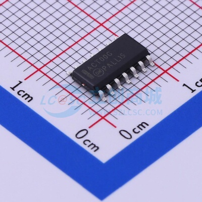 逻辑门 MC74ACT00DG SOIC-14 onsemi(安森美) 电子元器件原装正品