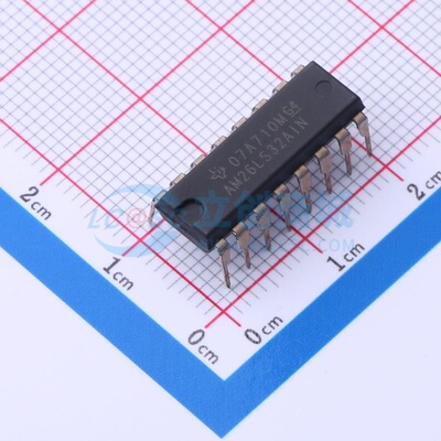 RS-485/RS-422芯片 AM26LS32AIN PDIP-16 TI/德州 电子元器件配单