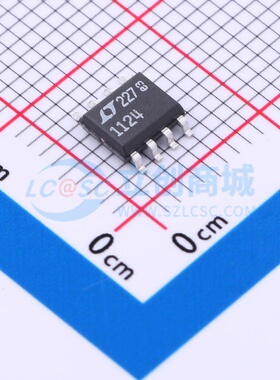 精密运放 LT1124CS8#PBF SO-8 ADI(亚德诺) 电子元件配单原装正品