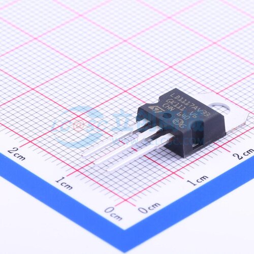 线性稳压器(LDO) LD1117AV33 TO-220 意法半导体芯片 电子元器件