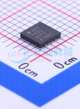 温度传感器 ADT7420UCPZ-RL7 LFCSP-16 ADI(亚德诺) 电子元件配单