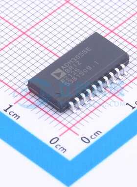 隔离式CAN收发器(带电源) ADM3055EBRIZ-RL SOIC-20 ADI(亚德诺)