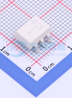晶体管输出光耦 CNY17F2SM SOP-6-2.54mm onsemi(安森美) 元器件