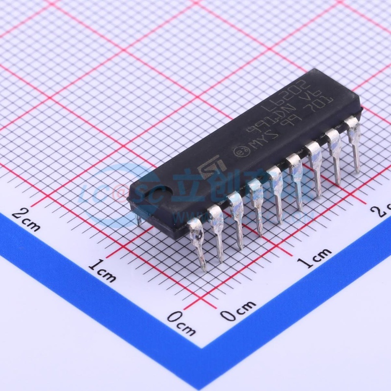 有刷直流电机驱动芯片 L6202 PowerDIP-18 意法半导体芯片 元器件