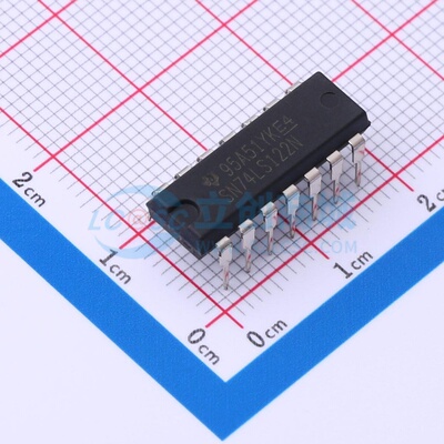 单稳态多谐振荡器 SN74LS122N PDIP-14 TI/德州 电子元件原装正品