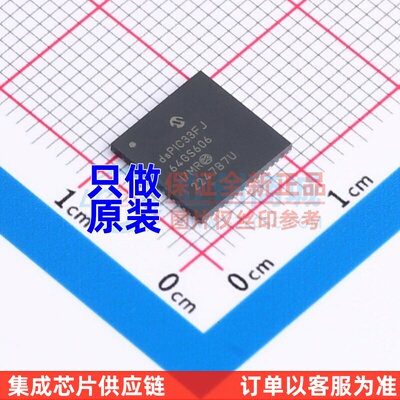 数字信号处理器(DSP/DSC) dsPIC33FJ64GS606-I/MR QFN-64 MICROCH