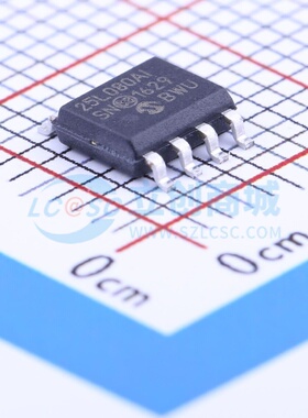 EEPROM 25LC080A-I/SN SOIC-8 MICROCHIP(美国微芯) 电子元件配单