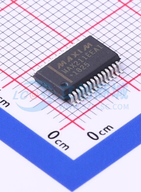 RS232芯片 MAX211EEAI+T SSOP-28 MAXIM(美信) 电子元件原装正品