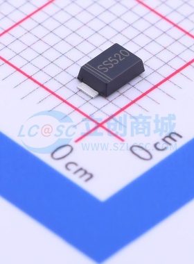 肖特基二极管 SS520F SMAF 晶导微电子 电子元器件配单原装正品