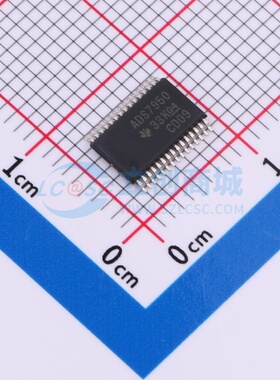 模数转换芯片ADC ADS7950SDBTR TSSOP-30 TI/德州 电子元器件配单