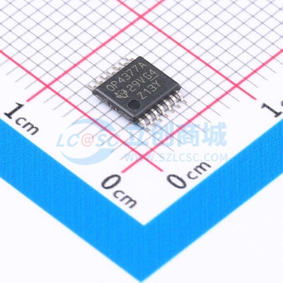 运算放大器 OPA4377AIPW TSSOP-14 TI/德州 电子元件配单原装正品