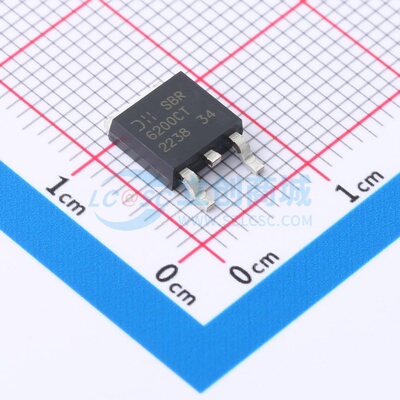 超势垒整流器(SBR) SBR6200CTL-13 TO-252 DIODES(美台) 原装正品