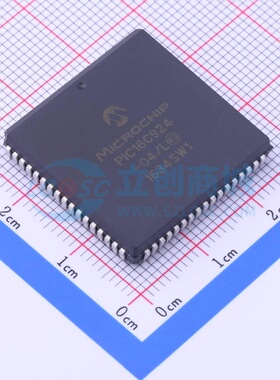 单片机(MCU/MPU/SOC) PIC16C924-04/L PLCC-68(24.2x24.2) MICROC
