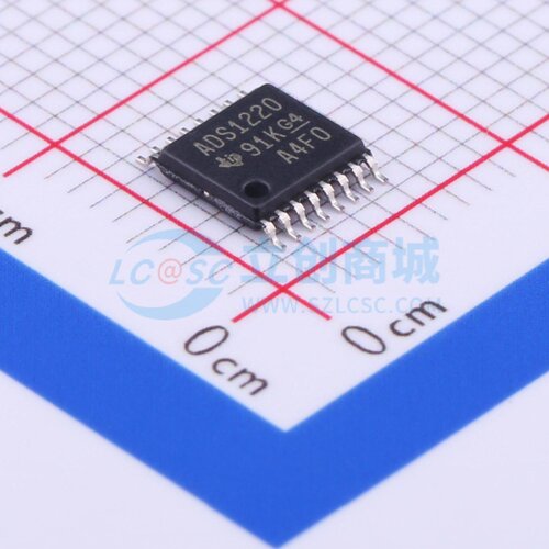 模数转换芯片ADC ADS1220IPWR TSSOP-16 TI/德州 电子元器件配单