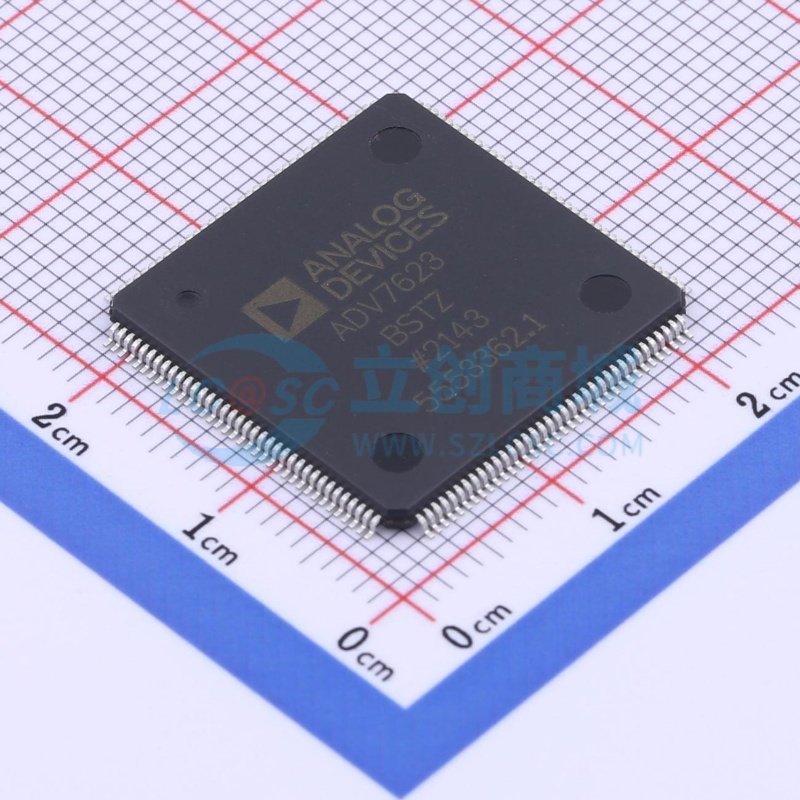 接口芯片 ADV7623BSTZ LQFP-144 ADI(亚德诺) 电子元器件原装正品
