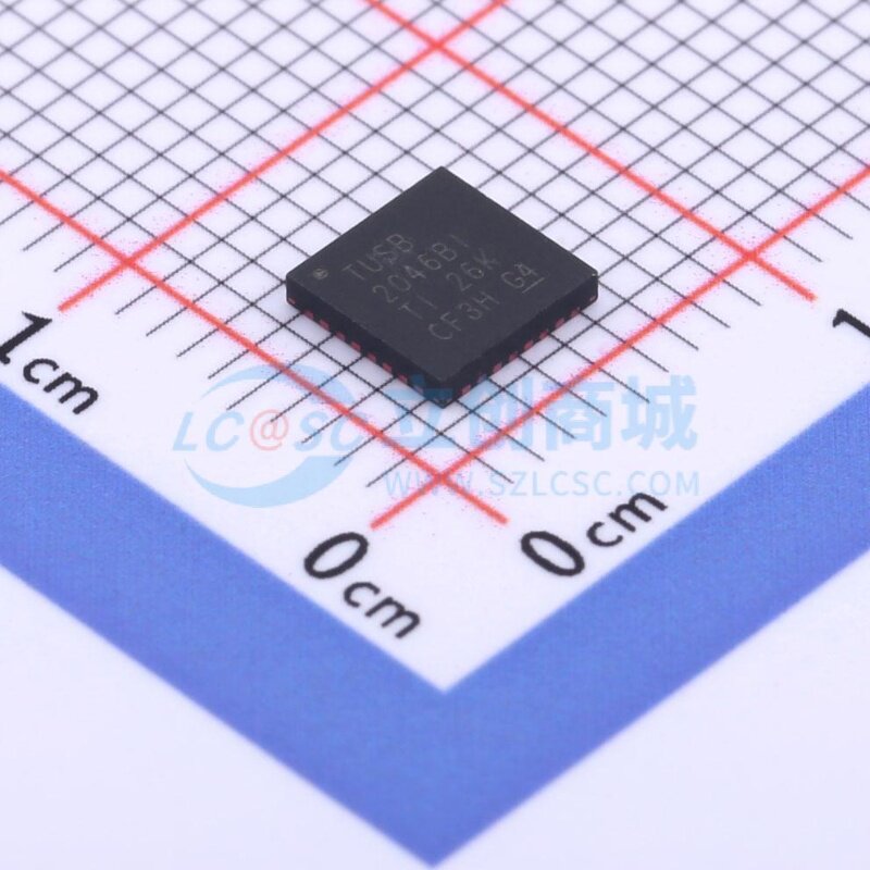 USB转换芯片 TUSB2046BIRHBT VQFN-32 TI/德州 电子元件原装正品 - 实物图