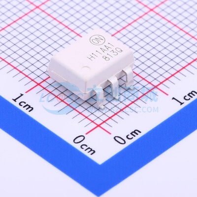 晶体管输出光耦 H11AA1SR2M SMD-6P onsemi(安森美) 电子元件配单