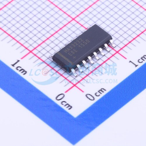 RS232芯片 MAX3232ESE+ SOIC-16 MAXIM(美信) 电子元器件原装正品