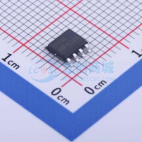 FET输入运放 TL072ACDT SO-8 意法半导体芯片 电子元器件原装正品