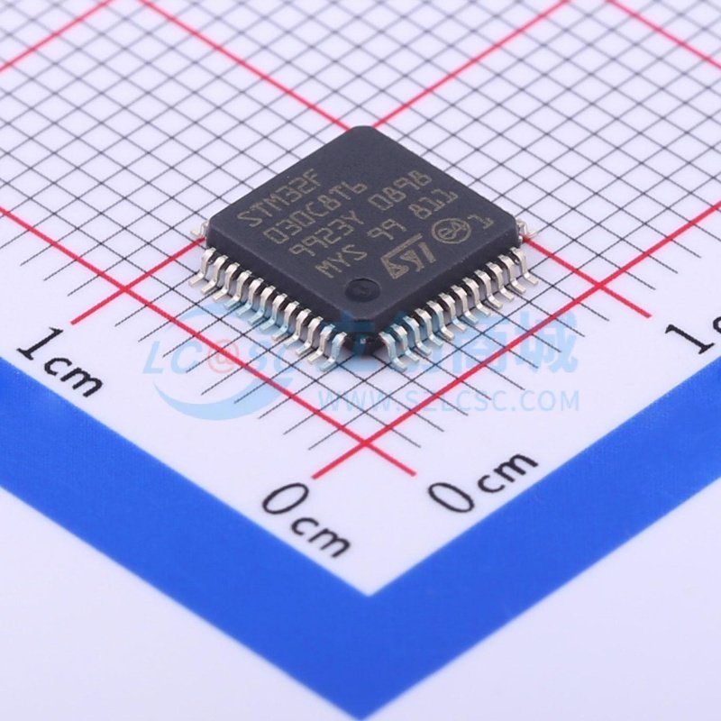 单片机(MCU/MPU/SOC) STM32F030C8T6TR LQFP-48 意法半导体芯片