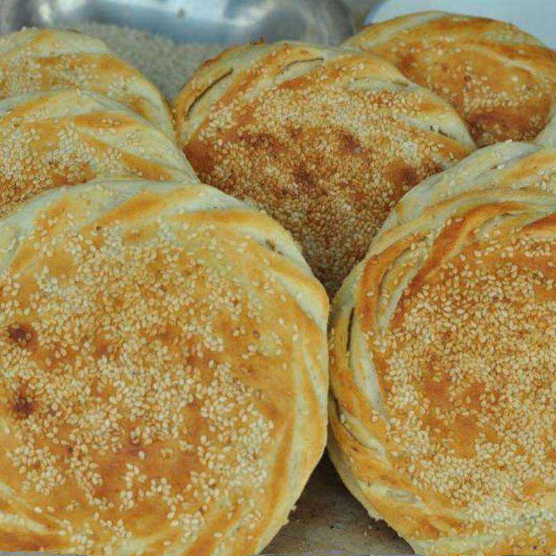 山东菏泽土特产吊炉烧饼纯手工制作大烧饼正宗风味6-10个装包邮