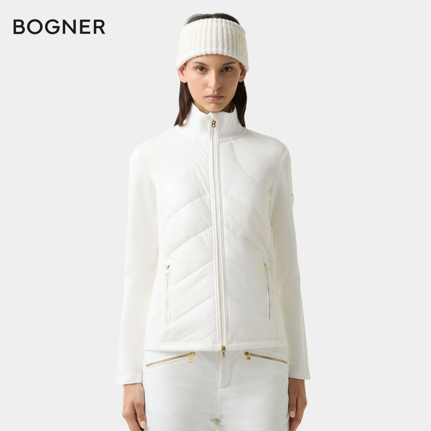 BOGNER博格纳 25秋冬新品CAMY女士时尚修身舒适滑雪中层夹克外套