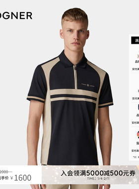 BOGNER博格纳 春夏男士Bernhard Langer系列高尔夫运动POLO衫