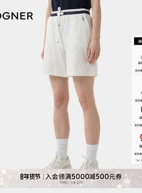 BOGNER博格纳  25春夏SILA女士高尔夫休闲运动舒适针织短裤