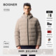 25秋冬新品 HUGH D1男士 BOGNER博格纳 户外连帽保暖短款 羽绒服外套