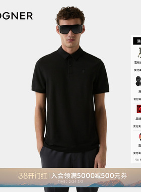 BOGNER博格纳 25春夏TIMO-5F男士简约休闲高尔夫运动POLO衫